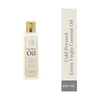 The Pure Story Natural Cold Pressed Coconut Hair Oil | Grocsy