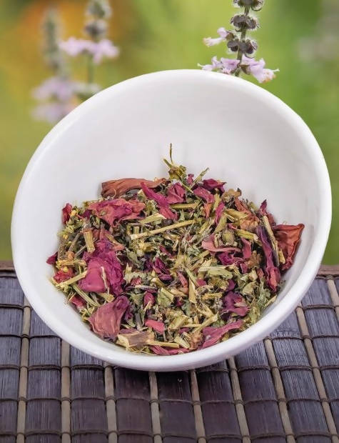 SOS Organics Tulsi Rhododendron Herbal Infusion | Grocsy