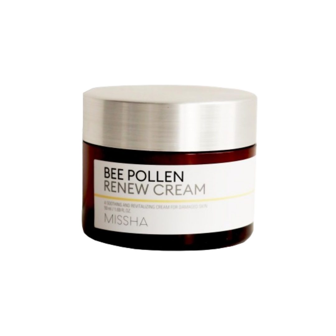 Missha Bee Pollen Renew Cream For Intense Hydration And Skin Barrier Support | Grocsy