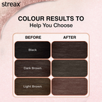 Streax Gel No Ammonia 100% Grey Coverage Hair Color - Natural Brown 4 | Grocsy