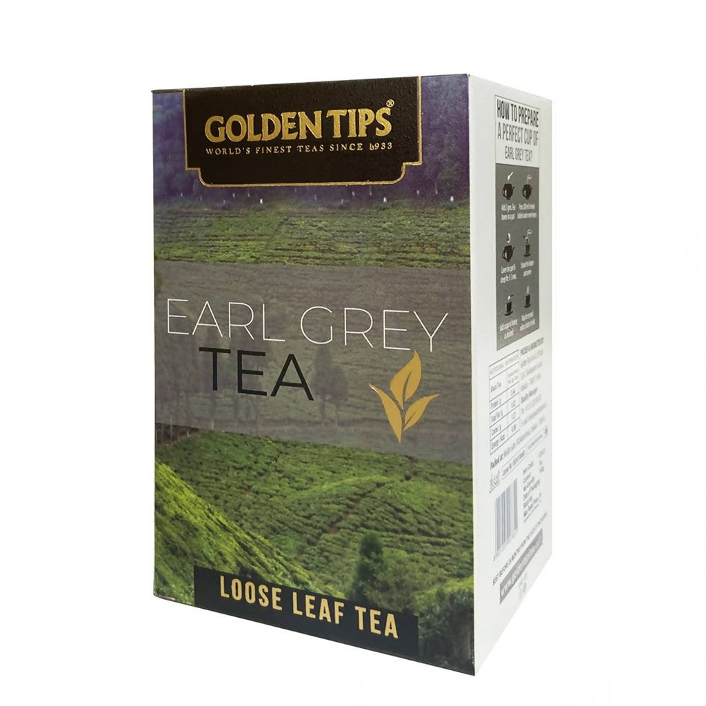 Golden Tips Earl Grey Tea Loose Leaf | Grocsy