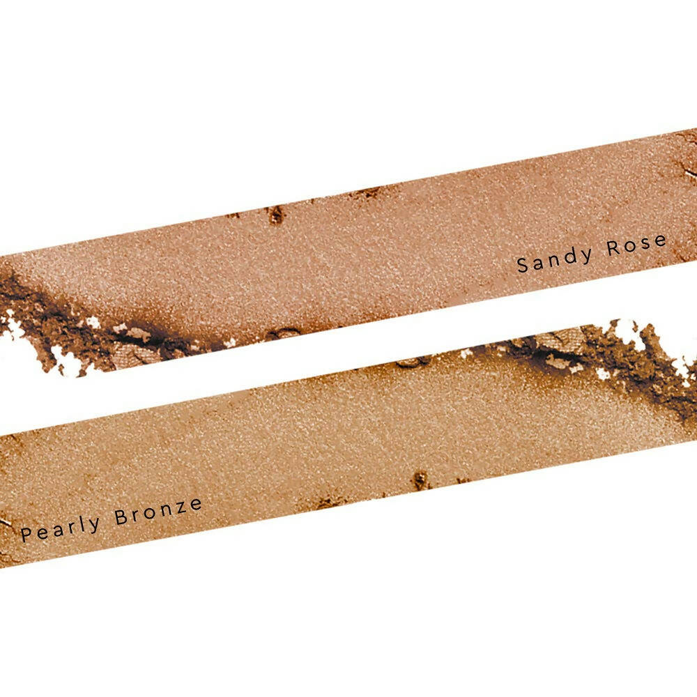 Kiro Prism Perfect Highlighter Blush - Sandy Rose & Pearly Bronze | Grocsy