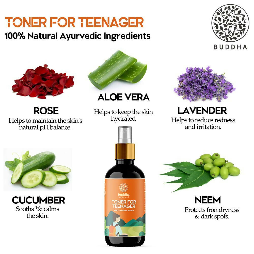 Buddha Natural Toner for Teenager (11 to 19 Years) | Grocsy