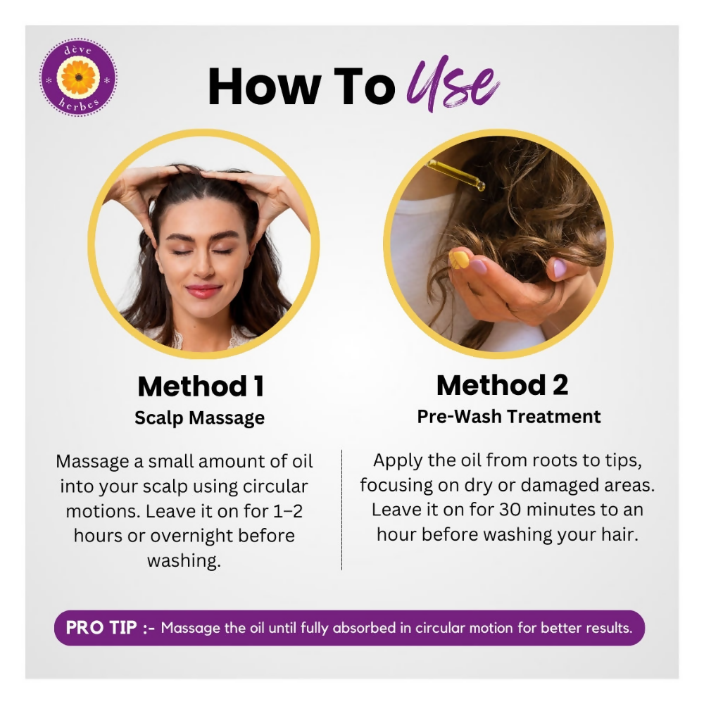 Deve Herbes Pure And Natural Rosemary Lavender & Almond Oil | Grocsy
