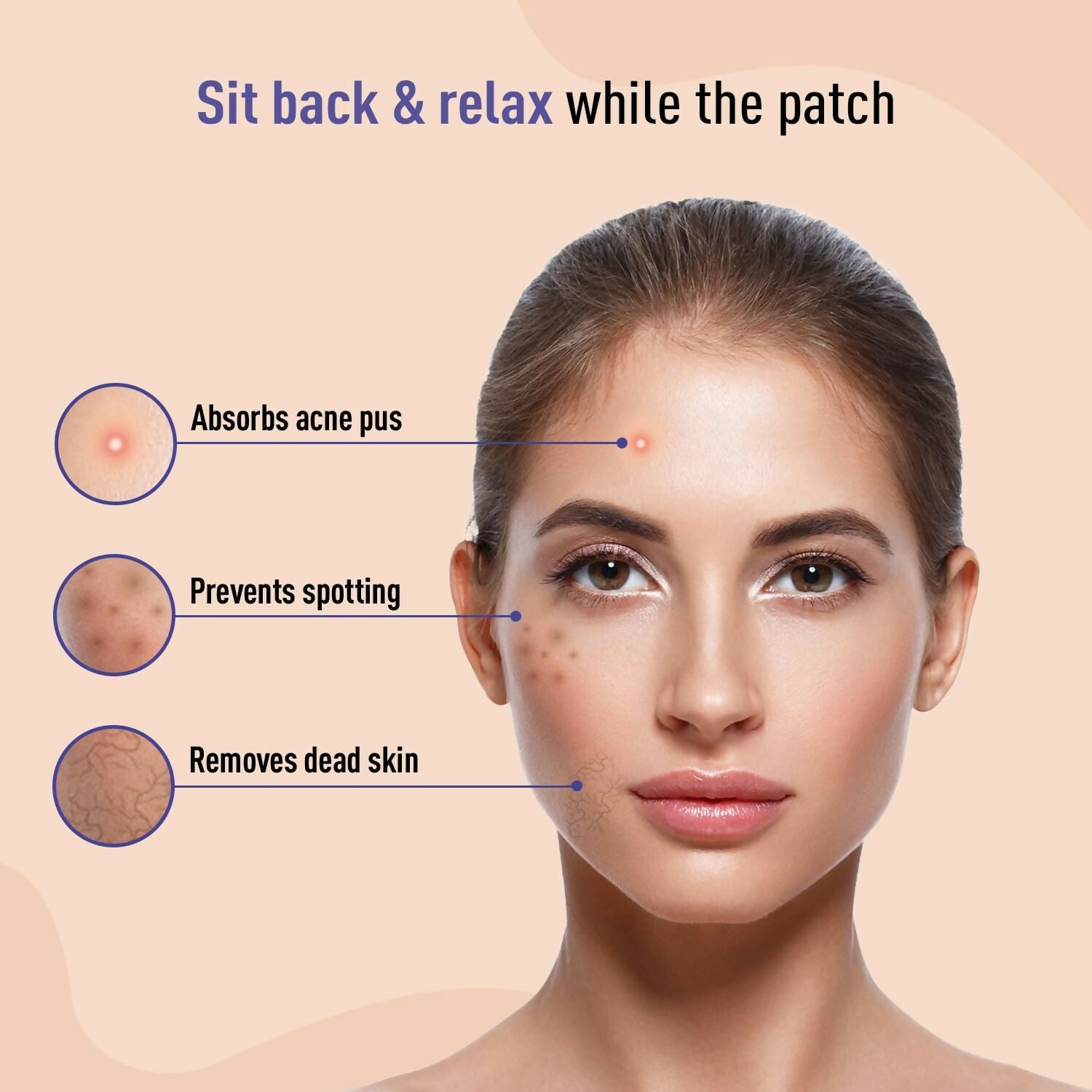 Sirona Anti Acne Pimple Patches For Face with 0.5% Salicylic Acid Invisible Facial Stickers Cover | Grocsy