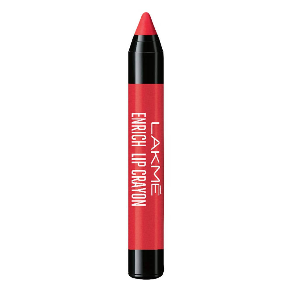 Lakme Enrich Lip Crayon - Berry Red | Grocsy
