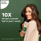 Pilgrim Patua & Keratin Hair Smoothening Shampoo For Dry & Frizzy Hair | Grocsy