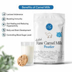 Aadvik Raw Camel Milk Powder (Freeze Dried) - Healthy & Natural, Manage Blood Sugar Levels | Grocsy