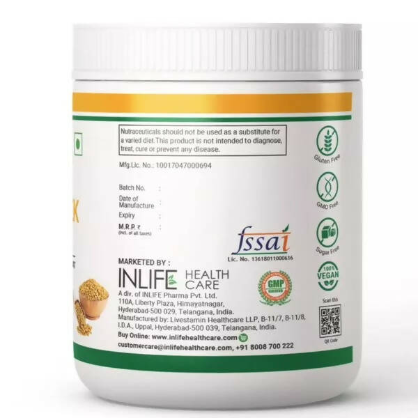 Inlife Fenugreek Fiber Powder | Grocsy