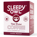 Sleepy Owl Coffee Dark Roast Hot Brew Bags | Grocsy