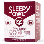 Sleepy Owl Coffee Dark Roast Hot Brew Bags | Grocsy