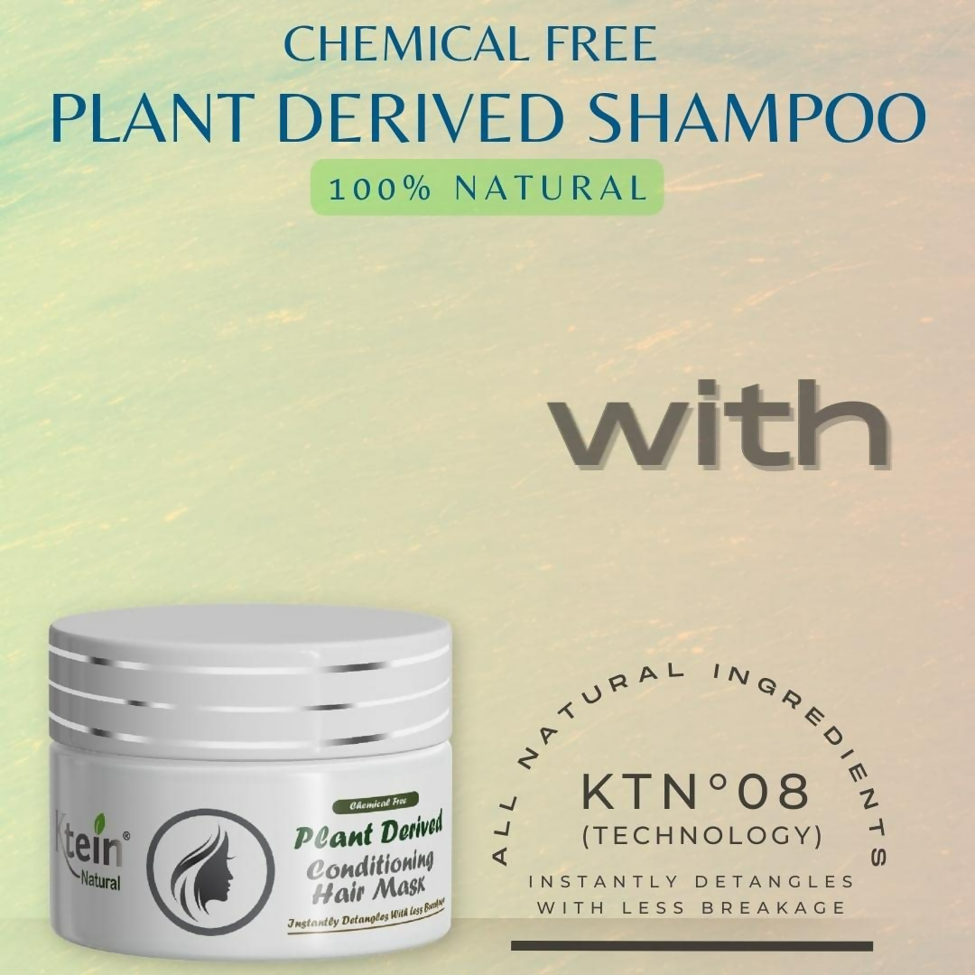 Ktein Natural Chemical Free Plant Derived Shampoo & Conditioner Combo | Grocsy