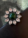 Joban Fashion Monalisa Stone Partywear Trendy Adjustable Ring | Grocsy
