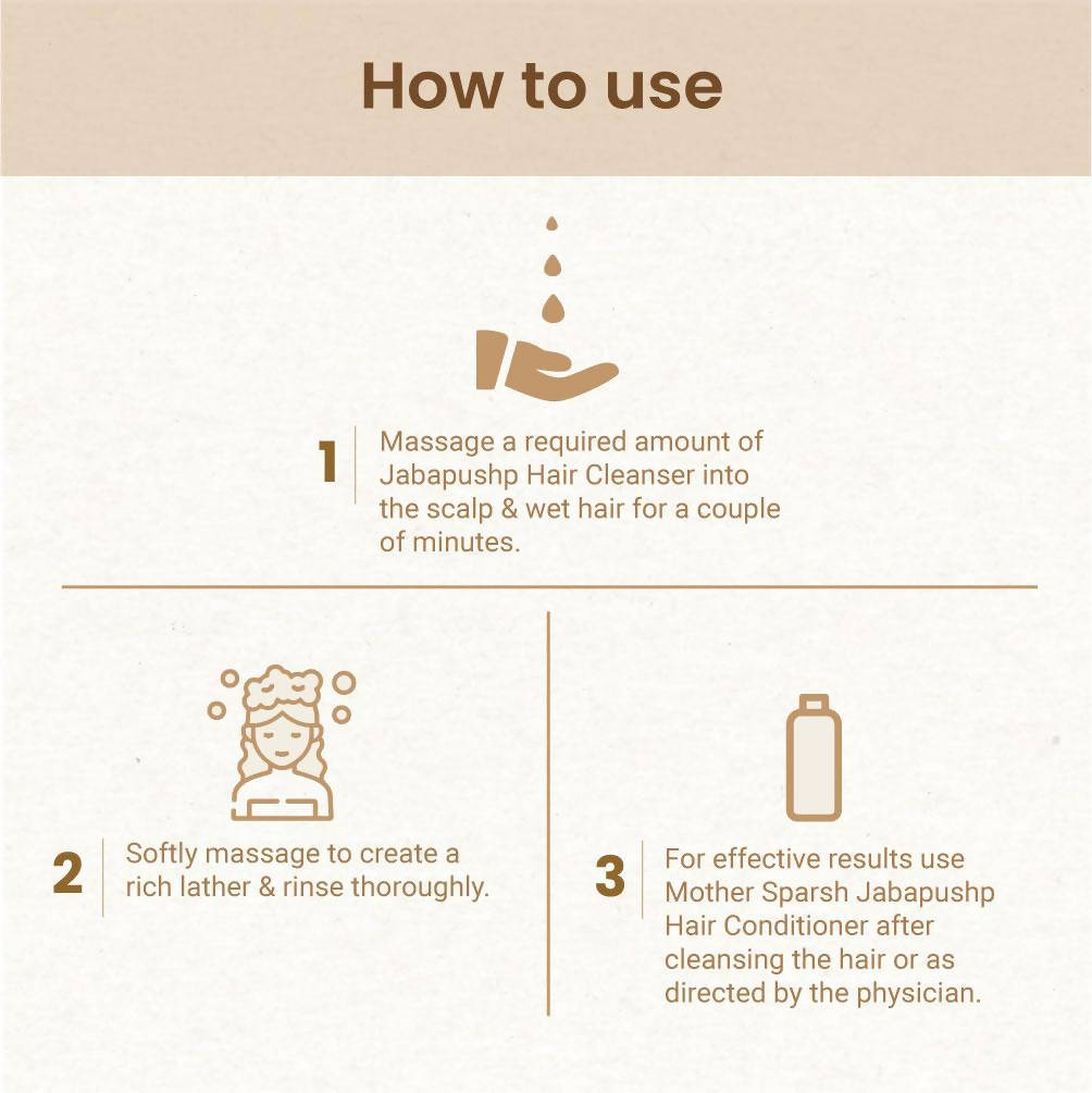 Mother Sparsh Jabapushp Hair Cleanser | Grocsy