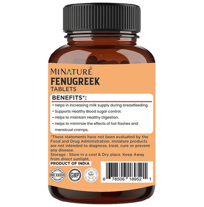 Minature Fenugreek Tablets | Grocsy