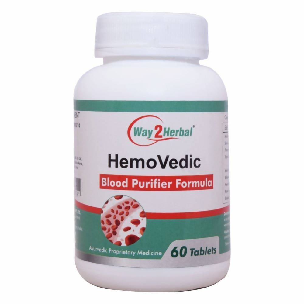 Way2herbal Hemovedic Tablets | Grocsy