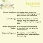 Bodyherbals passion Vanilla Shower Gel | Grocsy