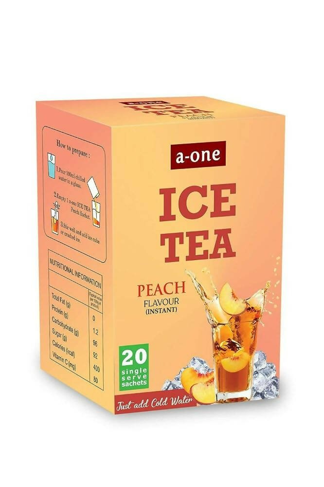 A-One ICE TEA Peach Flavour Instant | Grocsy