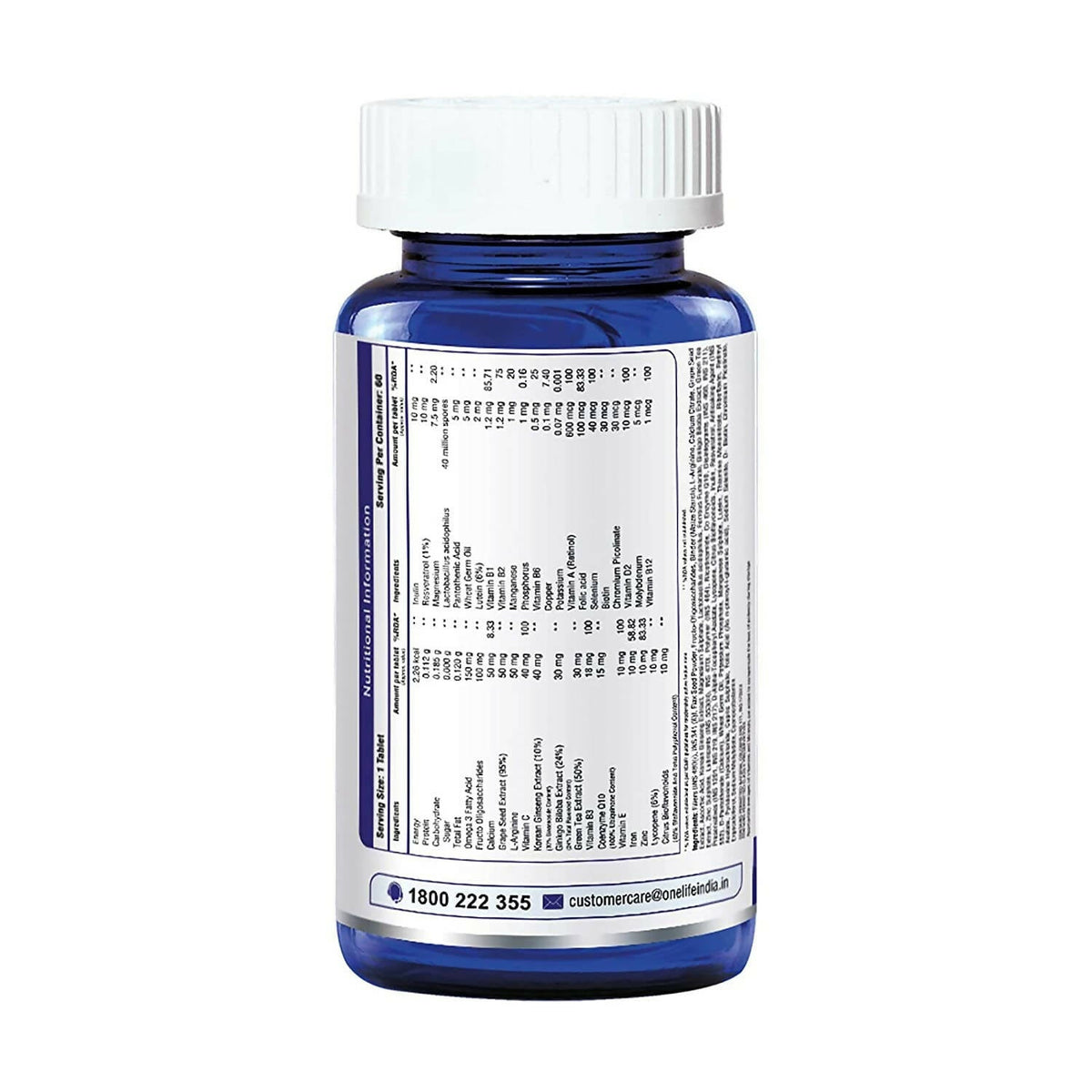 Onelife Multi Vitamin For Men Tablets | Grocsy
