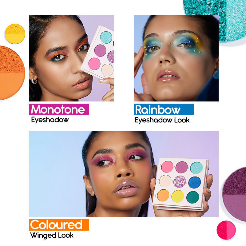 Kay Beauty By Katrina Kaif Eyeshadow Palette - Carefree | Grocsy