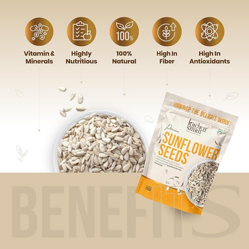 Kitchen Smith Premium Sunflower Seeds | Grocsy