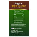 NuZen Herbal Green Tea Bags | Grocsy