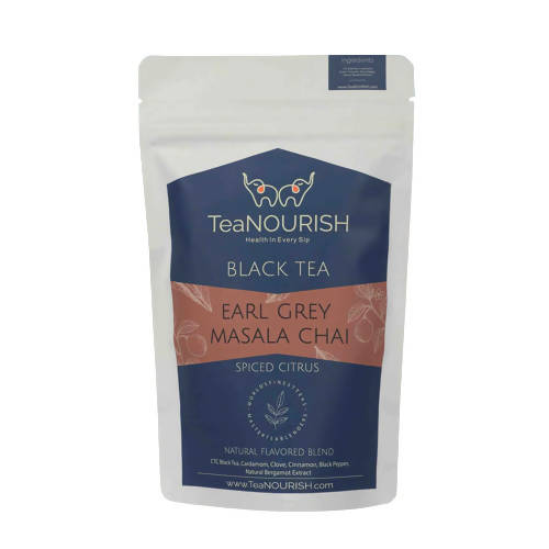 TeaNourish Earl Grey Masala Chai Tea | Grocsy