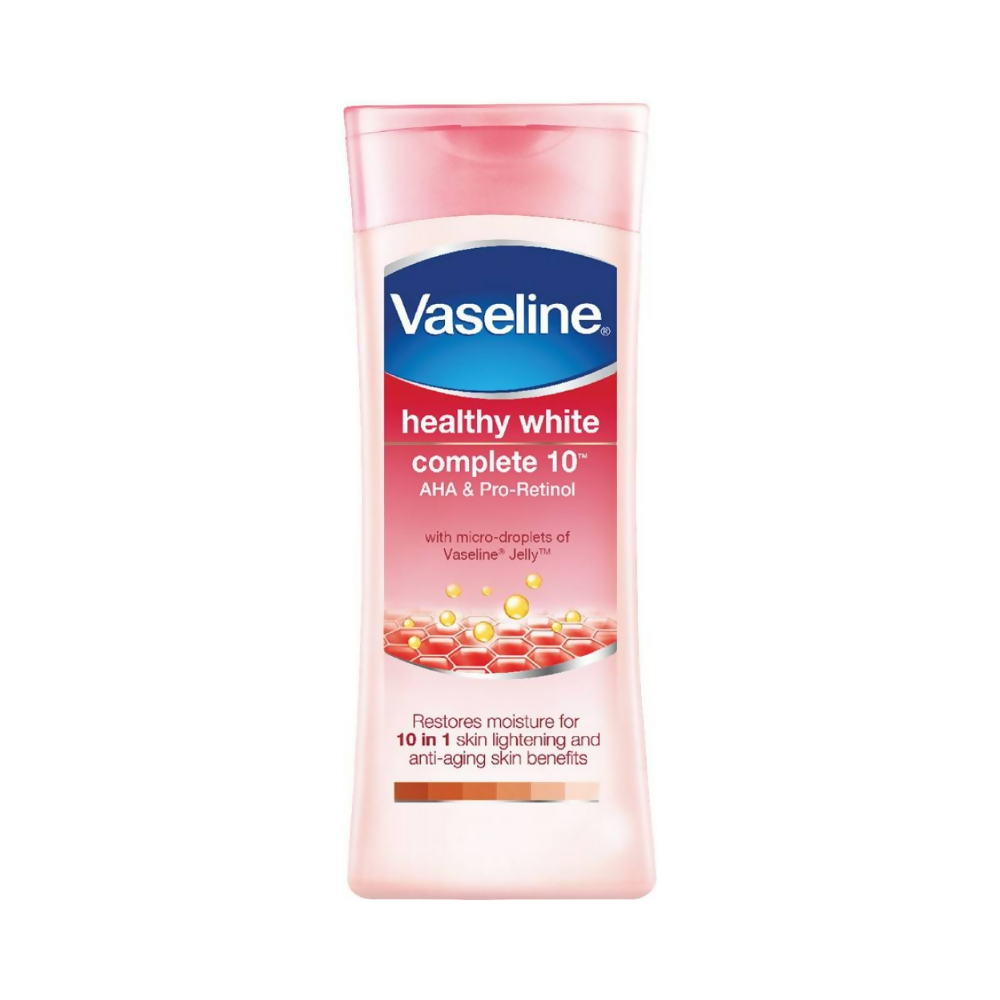 Vaseline Healthy White Complete 10 Body Lotion | Grocsy