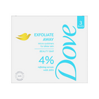 Dove Exfoliate Away Serum Beauty Bar with 4% Refining Serum + AHA | Grocsy