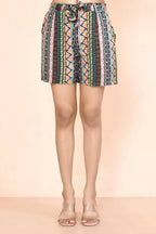 Multi Platinum Creap Printed Co-Sets - Femella | Grocsy