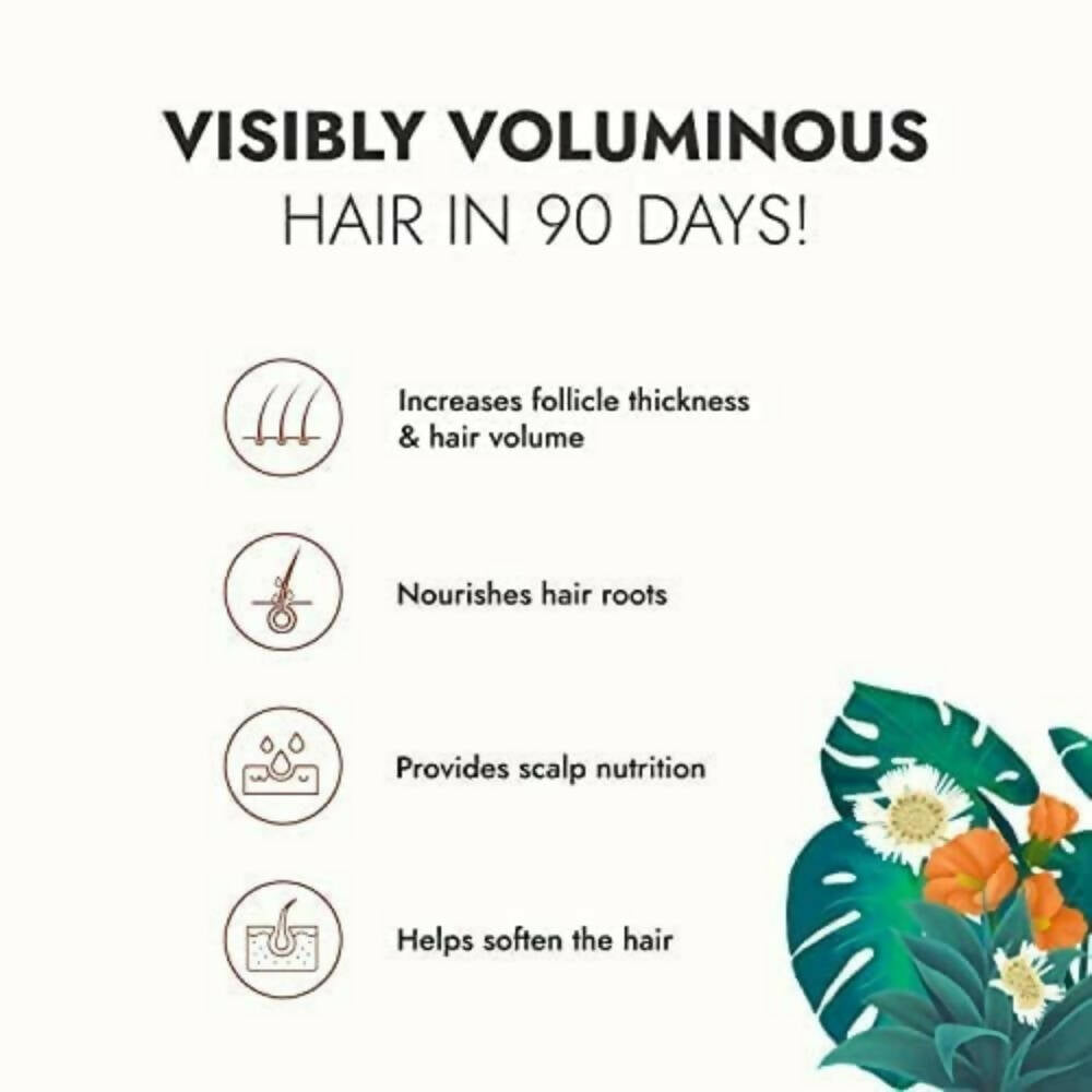 Kapiva Ayurveda Hair Rituals Bhringraj Hair Nourish Oil | Grocsy