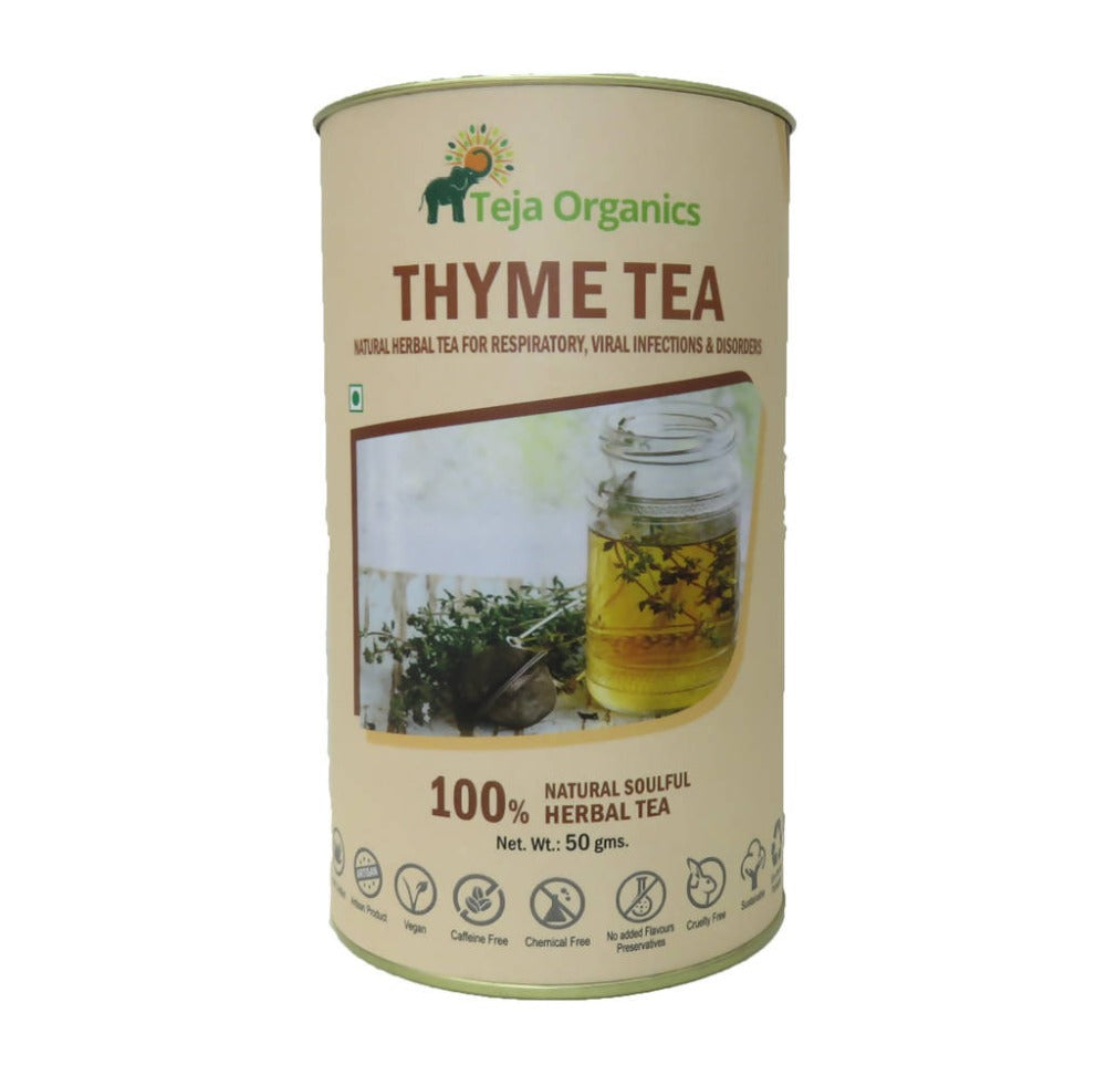 Teja Organics Thyme Tea | Grocsy