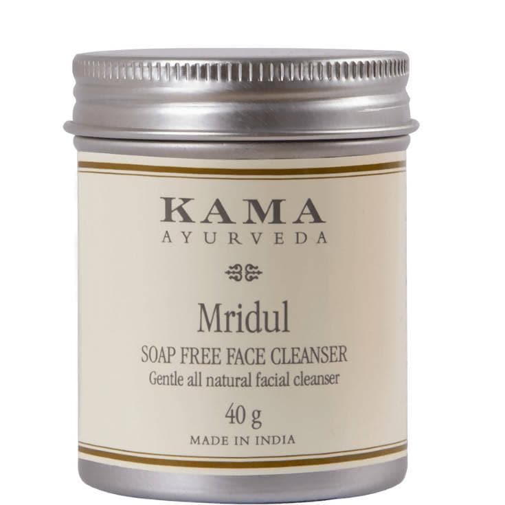 Kama Ayurveda Mridul Soap Free Face Cleanser 40gm | Grocsy