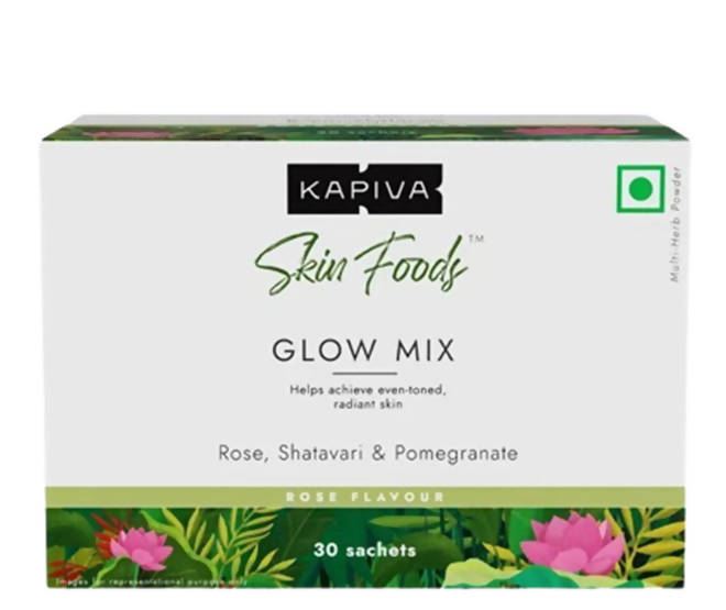 Kapiva Ayurveda Skin Foods Glow Mix | Grocsy