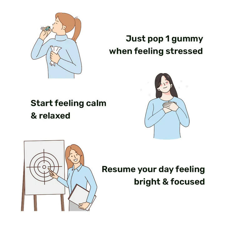 What’s Up Wellness Stress Relief Gummies | Grocsy