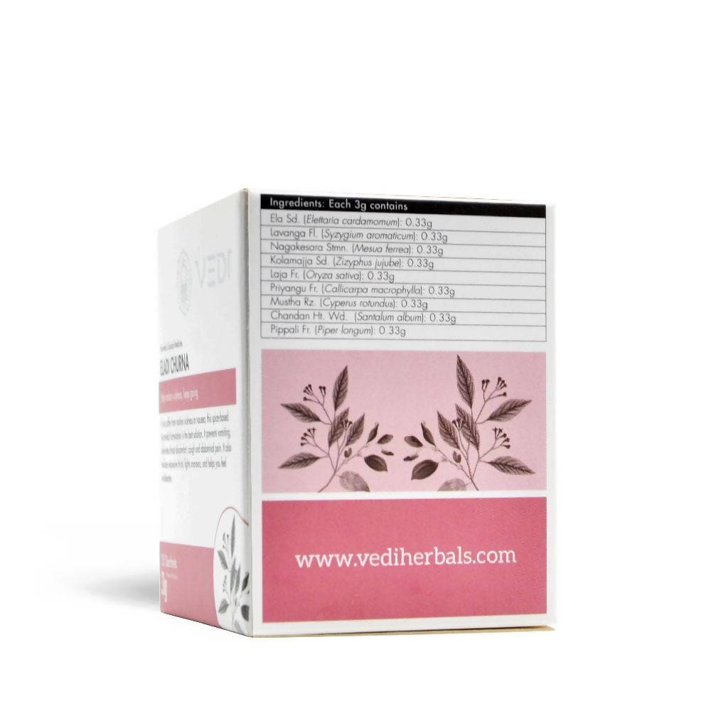 Vedi Herbals Eladi Churna Sachets | Grocsy