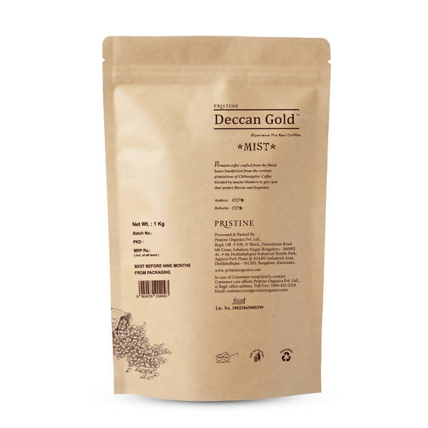 Pristine Deccan Gold Mist Coffee Beans | Grocsy