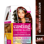 L'Oreal Paris Casting Creme Gloss Ultra Visible Conditioning Hair Color - 566 Cherry Burgundy | Grocsy
