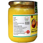 Yugmantra Organic Foods Pure A2 Natural Desi Cow Ghee Sahiwal | Handmade Desi Ghee | Grassfed, Golden, Grainy, Natural Fresh | Grocsy