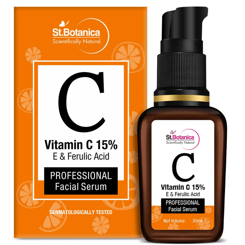 St.Botanica Vitamin C 15% E & Ferulic Acid Professional Facial Serum | Grocsy