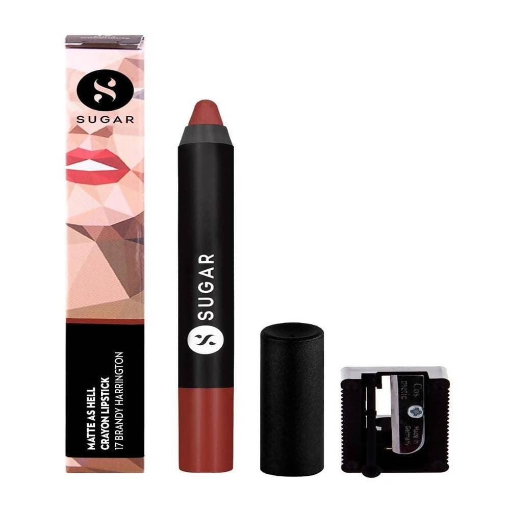 Sugar Matte As Hell Crayon Lipstick - Brandy Harrington (Rusty Reddish Pink) | Grocsy