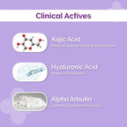 The Derma Co 2% Kojic Acid Face Serum & 1% Kojic Acid Lip Balm | Grocsy