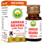 Basic Ayurveda Abhrak Bhasma (100 Puti) | Grocsy