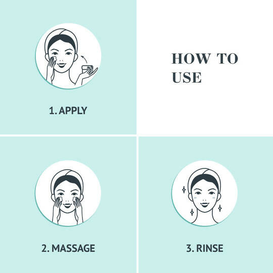 Good Vibes Aqua & Sea Mineral Hydration Booster Face Scrub | Grocsy