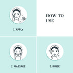 Good Vibes Aqua & Sea Mineral Hydration Booster Face Scrub | Grocsy