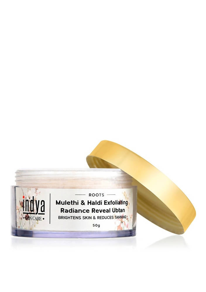 Indya Mulethi & Haldi Exfoliating Radiance Reveal Ubtan | Grocsy