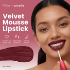 NY Bae Velvet Mousse Liquid Lipstick - Sexy Sangria 04 | Grocsy