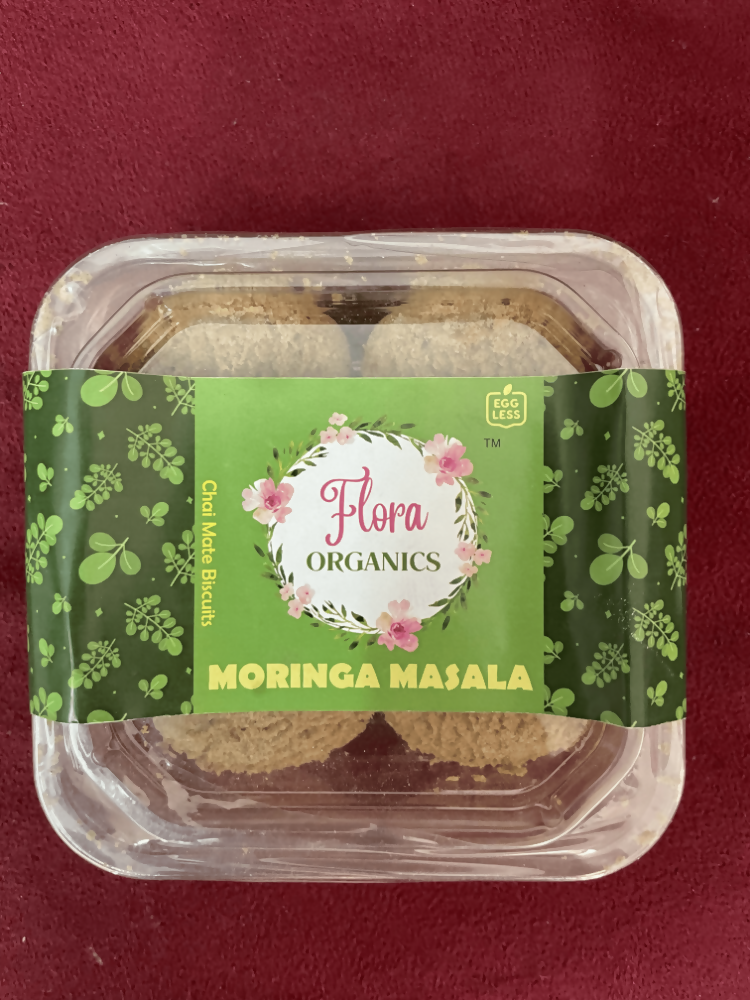 Flora Organics Moringa Masala Cookies | Grocsy