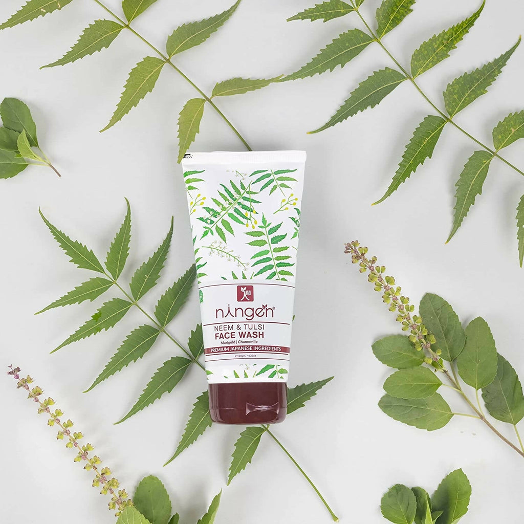 Ningen Neem and Tulsi Face Wash | Grocsy