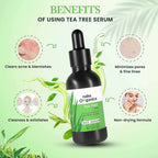 Nake Organica Tea Tree Acne Face Serum | Grocsy